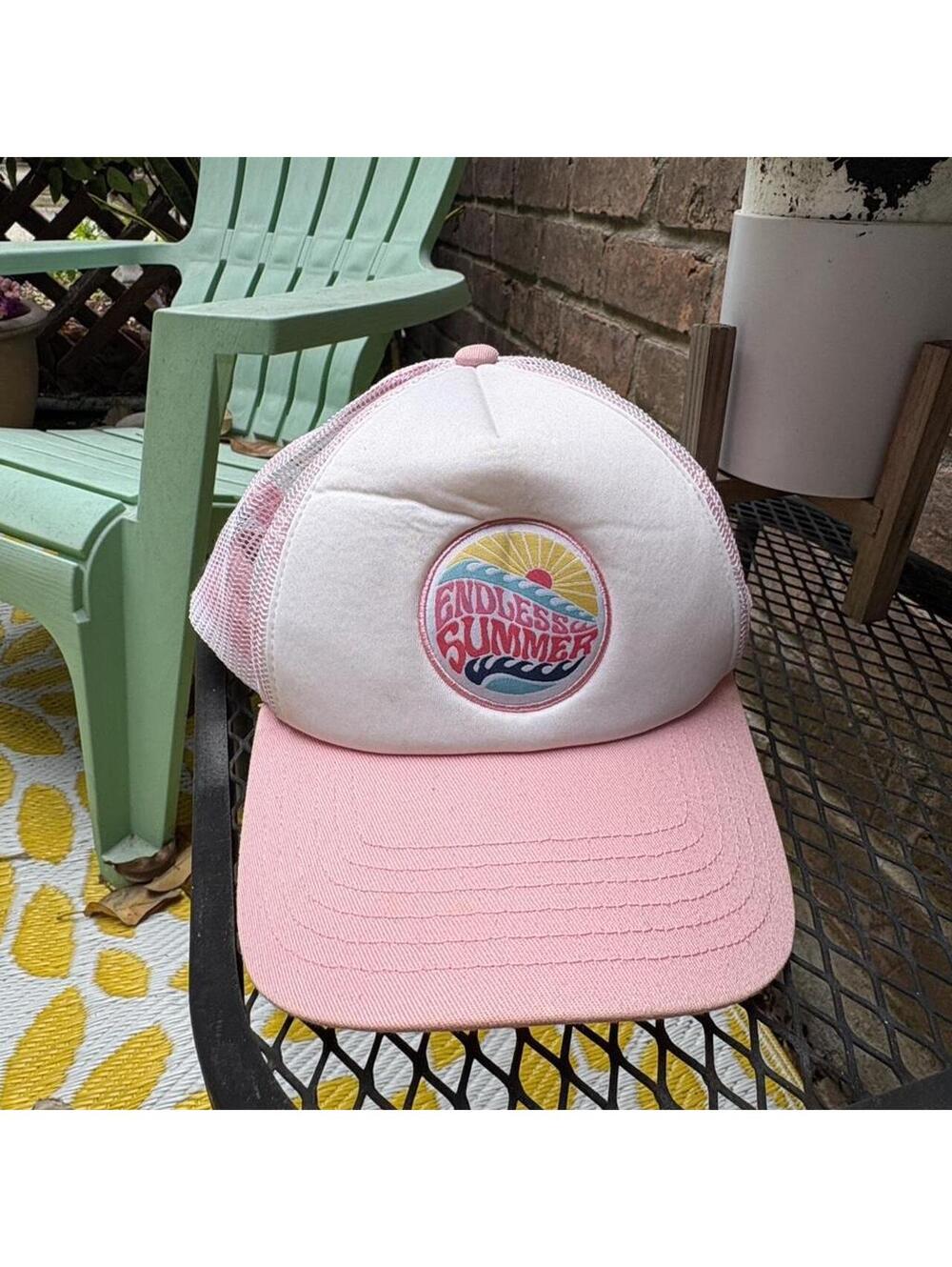 Endless Women's Pink and Multi Hat